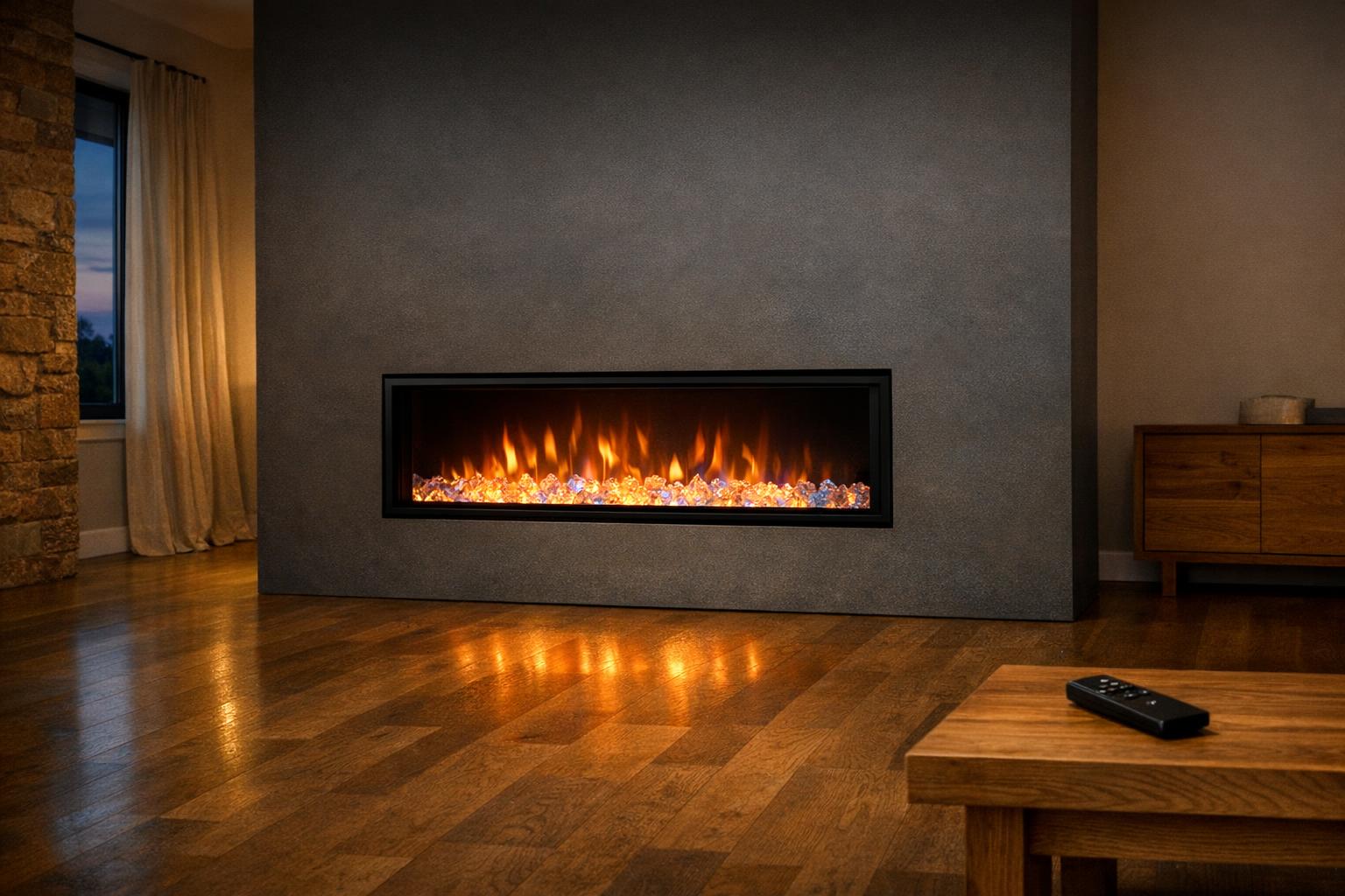 Electric fireplace accessories worth checking AI-generated editorial illustration.