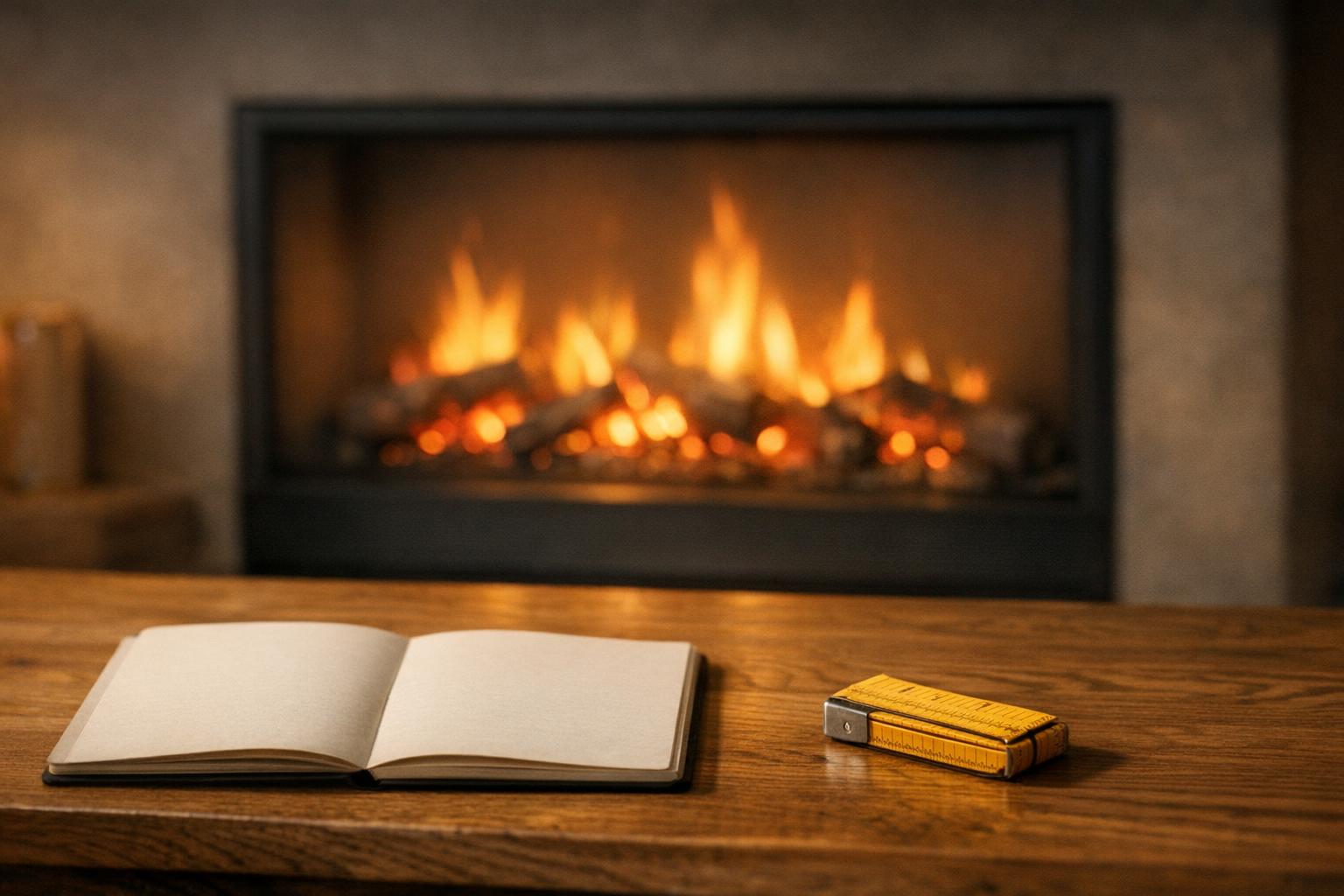 Flame appearance is a viewing question AI-generated editorial illustration.